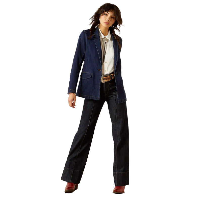 Ariat Women's Tourist Blazer - Rinse - Irvine Tack & Western Wear