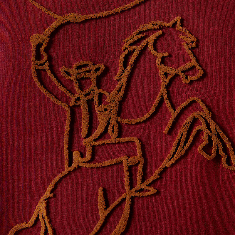 Ariat Women's Long Sleeve Lasso Sweatshirt - Cabernet