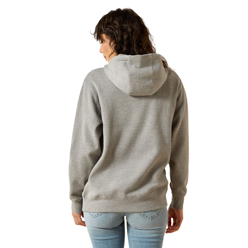 Ariat Women's San Pedro Long Sleeve Hoodie - Heather Grey