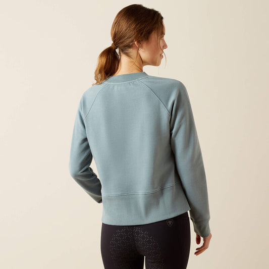 Ariat Women's Martine Sweatshirt- Steel Sage