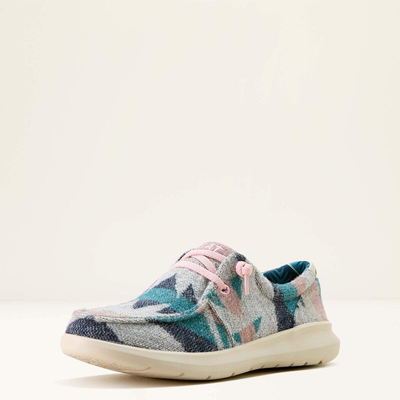 Ariat Women's Hilo Shoes - Smoky Turquoise Flannel