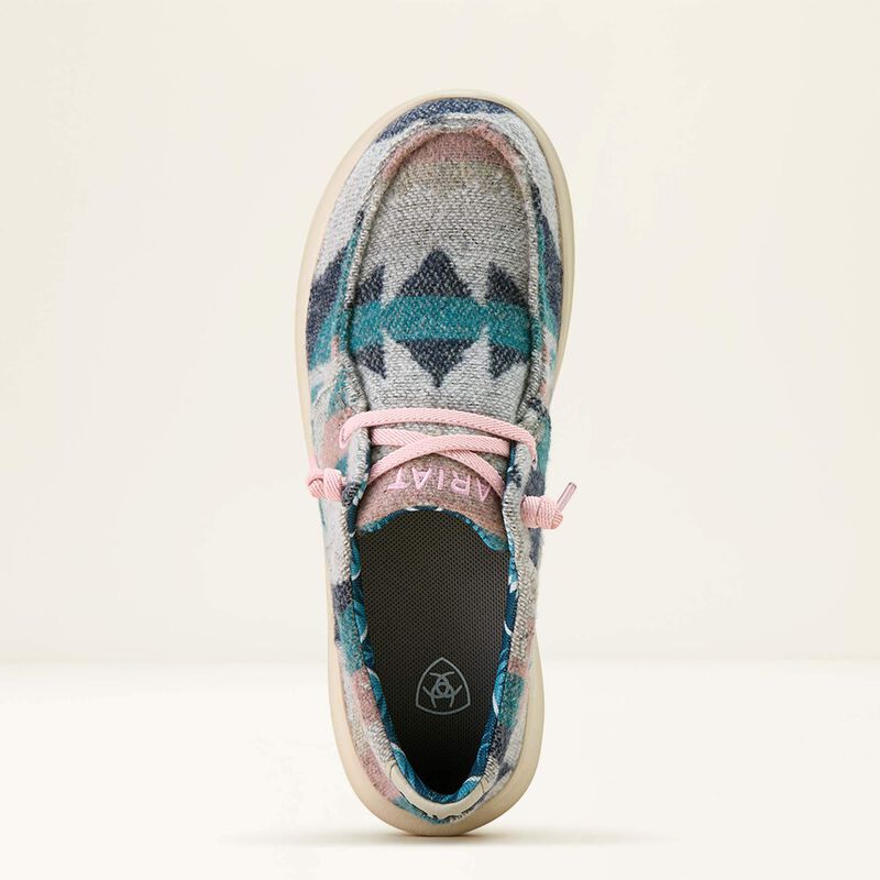 Ariat Women's Hilo Shoes - Smoky Turquoise Flannel