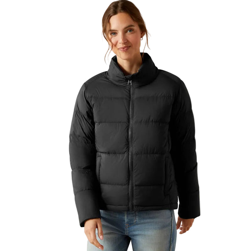 Ariat Women's Long Sleeve Ultra Puff Down Jacket - Black