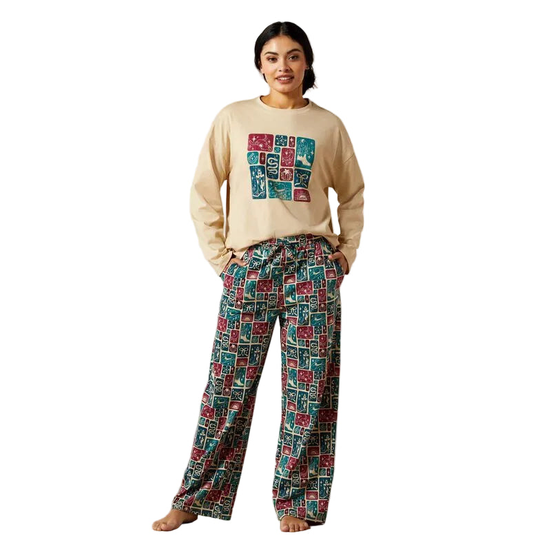 Ariat Women's  Long Sleeve Dreams Pajama Set - Multiple Colours