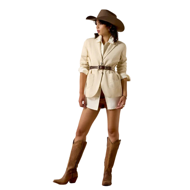Ariat Women's Bianca Long Sleeve Blazer- Summer Sand