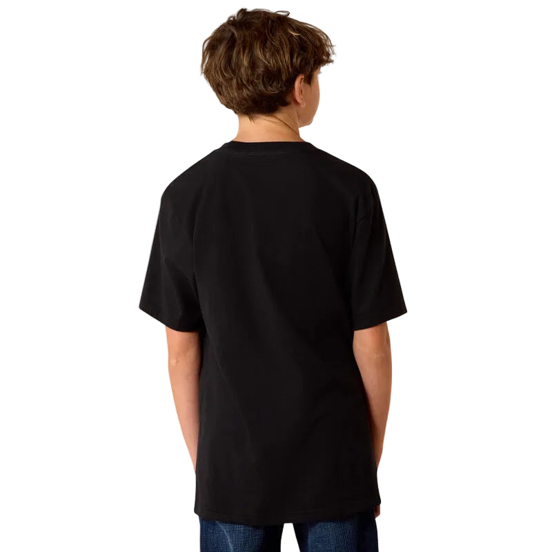 Ariat Boy's Highland Sundowner Tee Shirt - Black