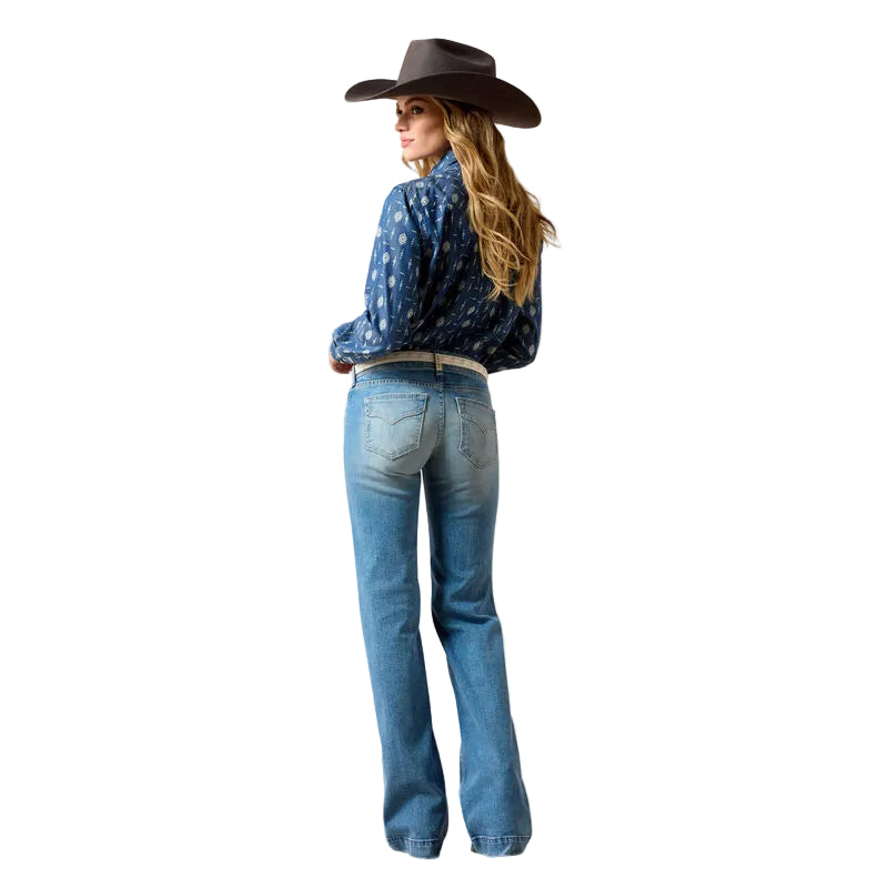 Ariat Women's Mid Rise Clara Trouser Jeans- Yuba - Irvine Tack & Western Wear