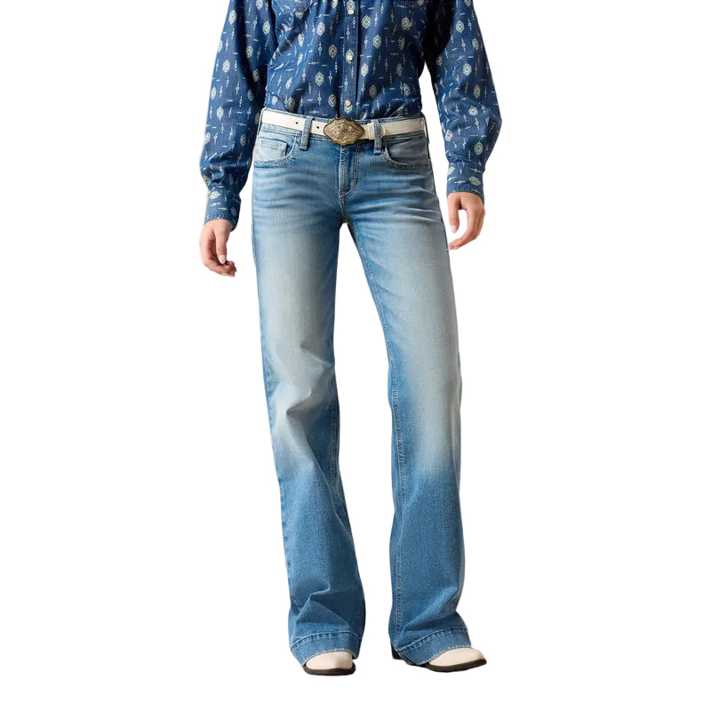 Ariat Women's Mid Rise Clara Trouser Jeans- Yuba - Irvine Tack & Western Wear