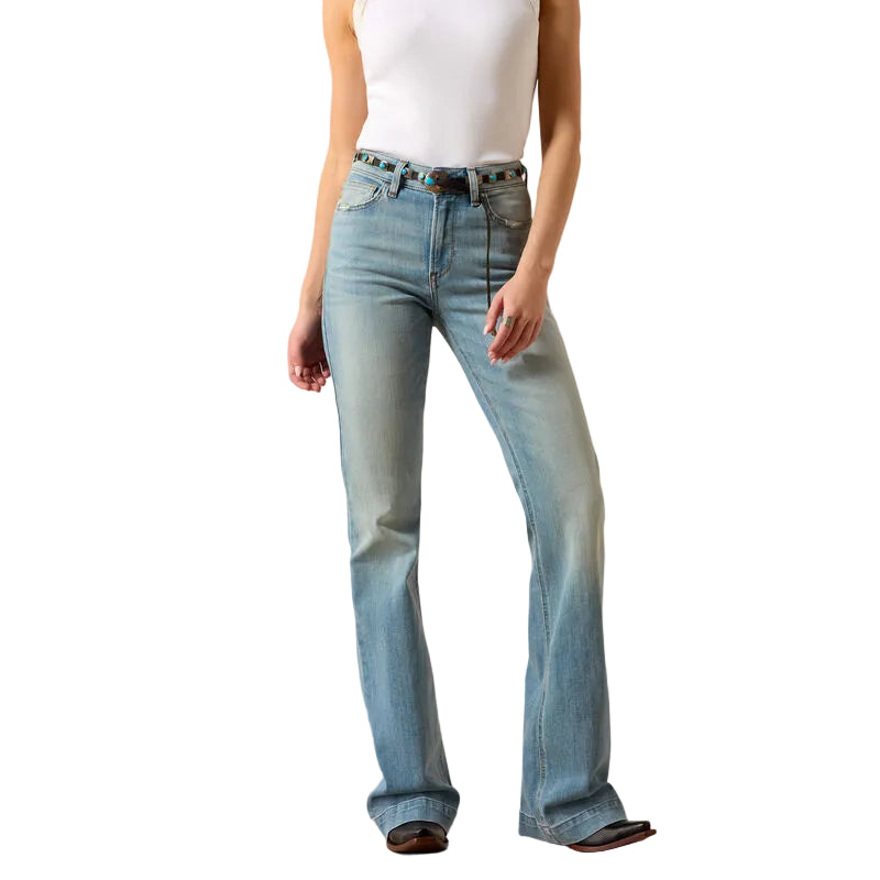 Ariat Women's High Rise Marnie Slim Trouser Jeans- Maryland