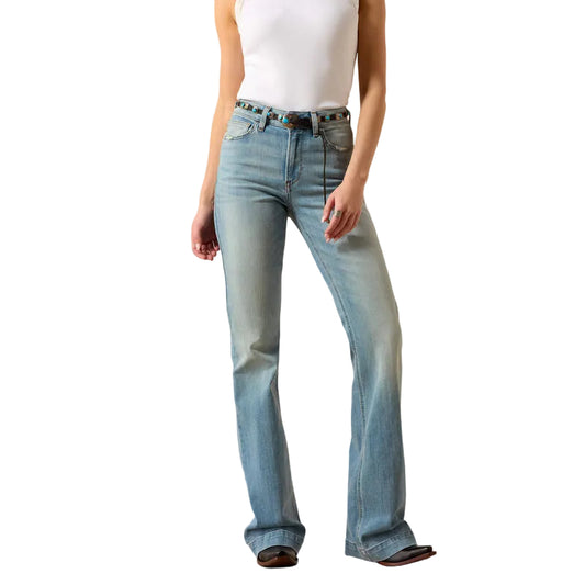 Ariat Women's High Rise Marnie Slim Trouser Jeans- Maryland