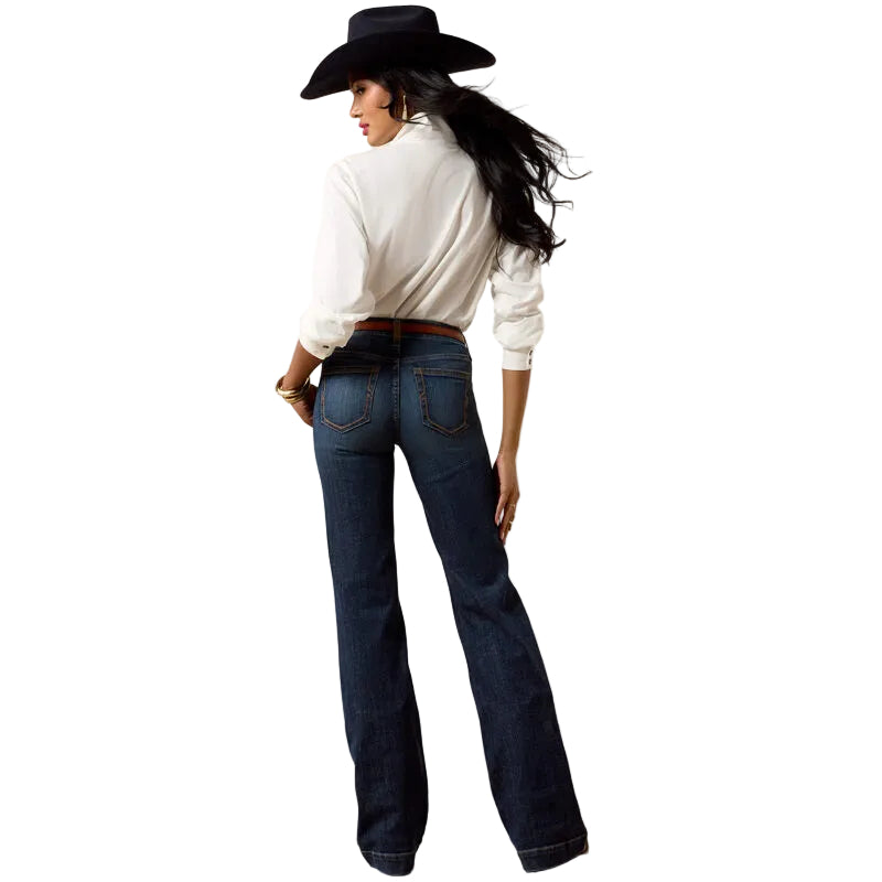 Ariat Women's Perfect Rise Maddie Boot Cut Trouser Jeans- Florida - Irvine Tack & Western Wear