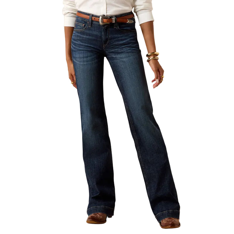 Ariat Women's Perfect Rise Maddie Boot Cut Trouser Jeans- Florida - Irvine Tack & Western Wear