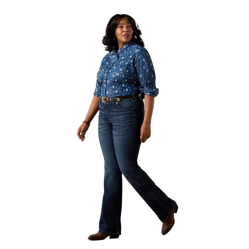 Ariat Women's Perfect Rise Maddie Boot Cut Trouser Jeans- Florida - Irvine Tack & Western Wear
