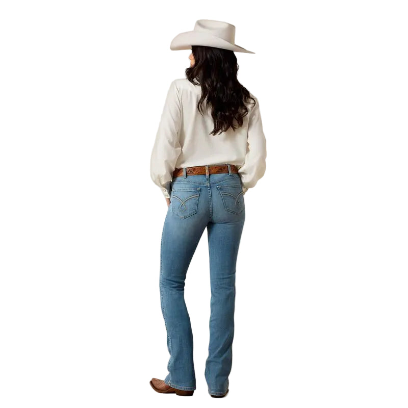 Ariat Women's High Rise Lorena Boot Cut Jeans- Tenessee