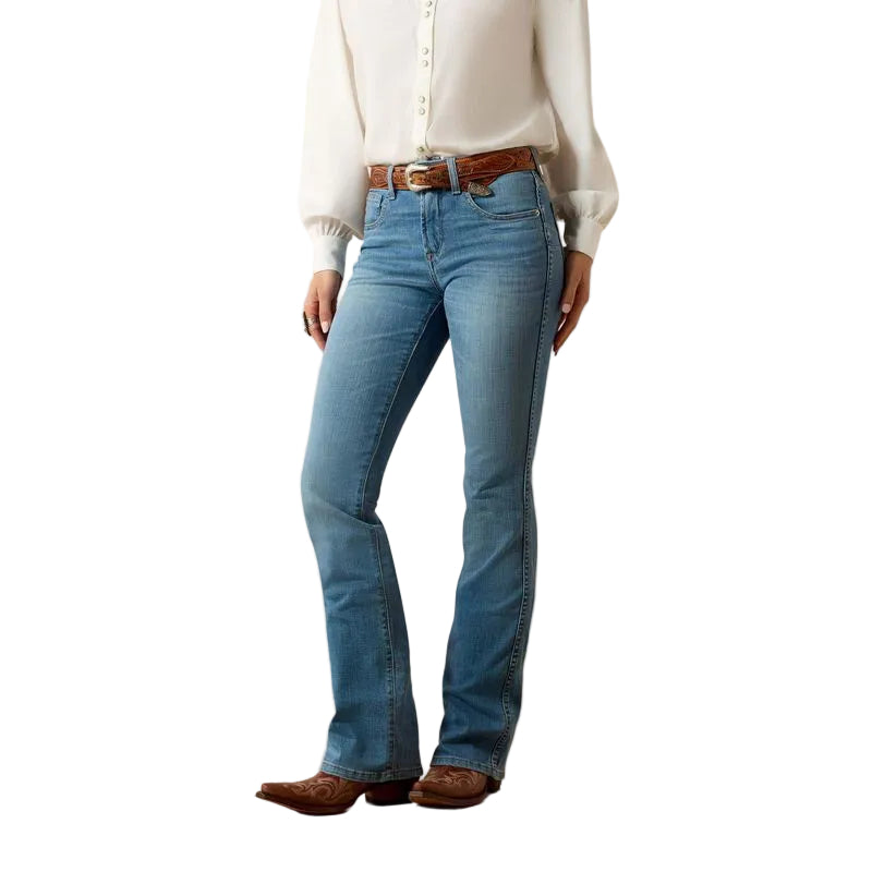 Ariat Women's High Rise Lorena Boot Cut Jeans- Tenessee