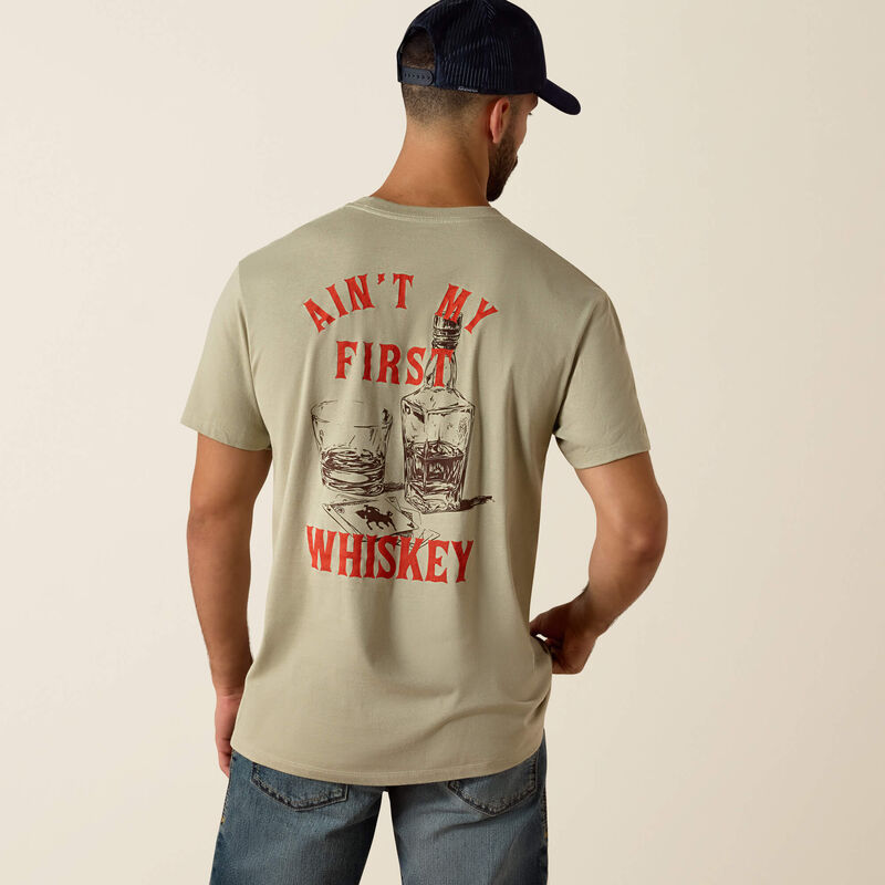 Ariat Men's Whiskey Uno Classic Fit Tee Shirt - Elm