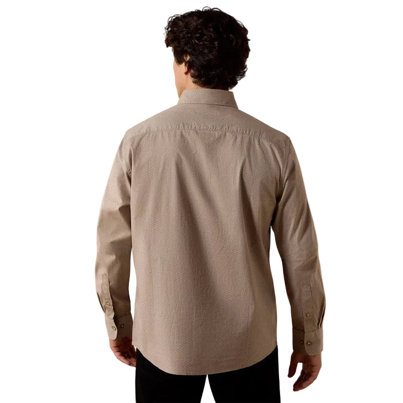 Ariat Men's Long Sleeve Monty Modern Fit Shirt - String Arrow Stripe