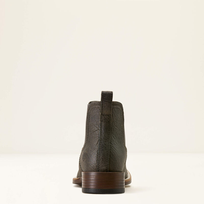 Ariat Men's Booker Chelsea Wide Square Western Boot- Charcoal Grey - Irvine Tack & Western Wear
