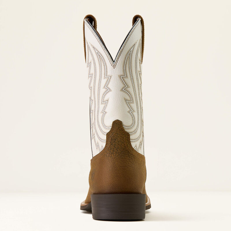 Ariat Men's Big Country Wide Square Toe Cowboy Boot- Mustang Brown - Irvine Tack & Western Wear