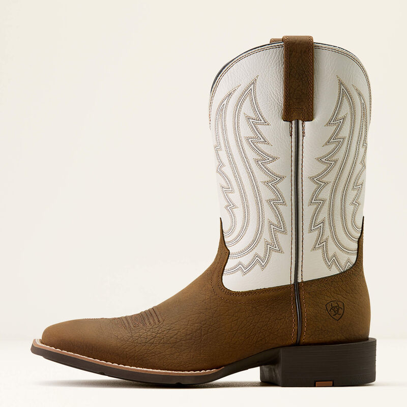 Ariat Men's Big Country Wide Square Toe Cowboy Boot- Mustang Brown - Irvine Tack & Western Wear