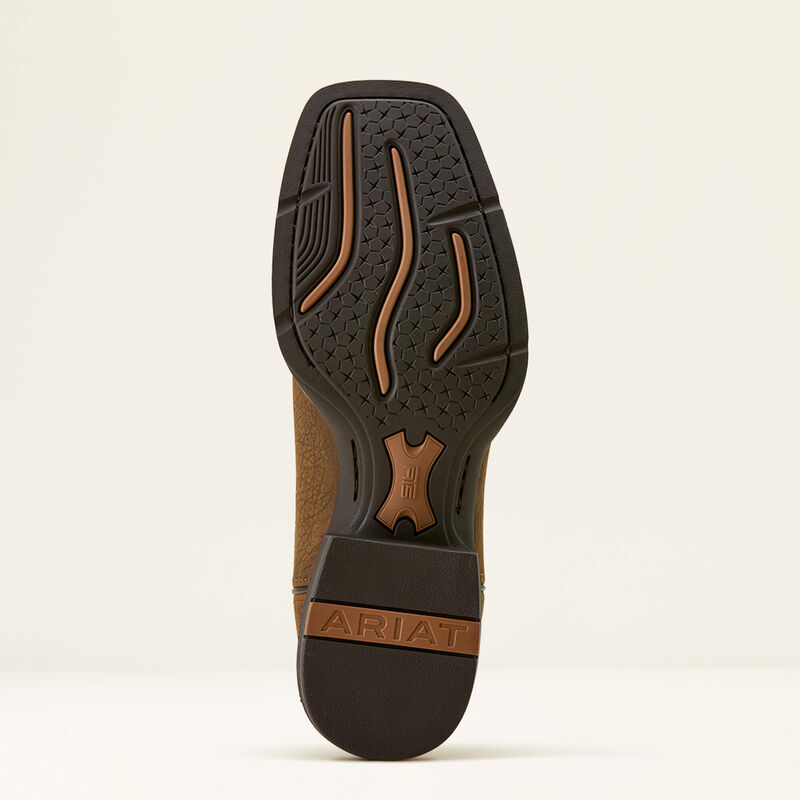 Ariat Men's Big Country Wide Square Toe Cowboy Boot- Mustang Brown - Irvine Tack & Western Wear