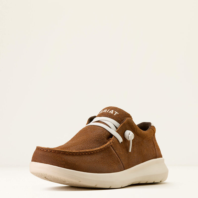 Ariat Men's Hilo Shoe- Tumble Brown Suede