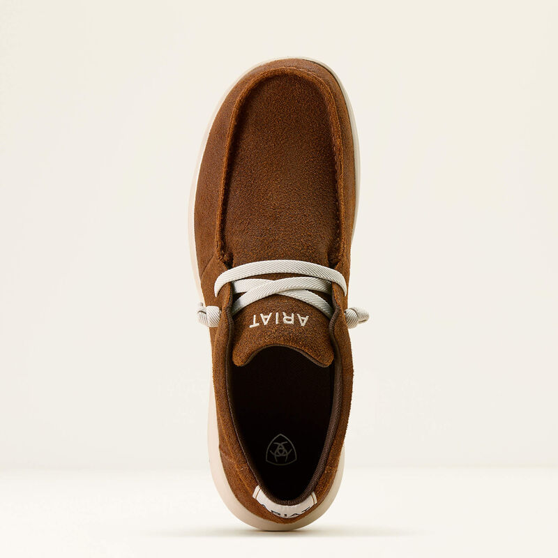 Ariat Men's Hilo Shoe- Tumble Brown Suede