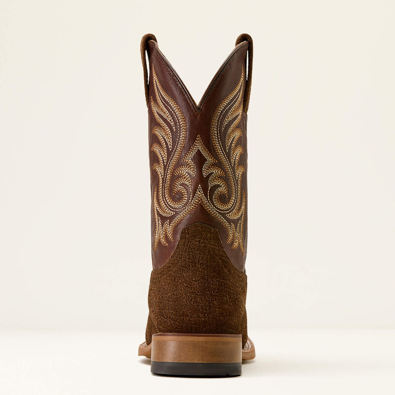 Ariat Men's Cattle Call Wide Square Toe Cowboy Boot- Antique Hippo Print - Irvine Tack & Western Wear