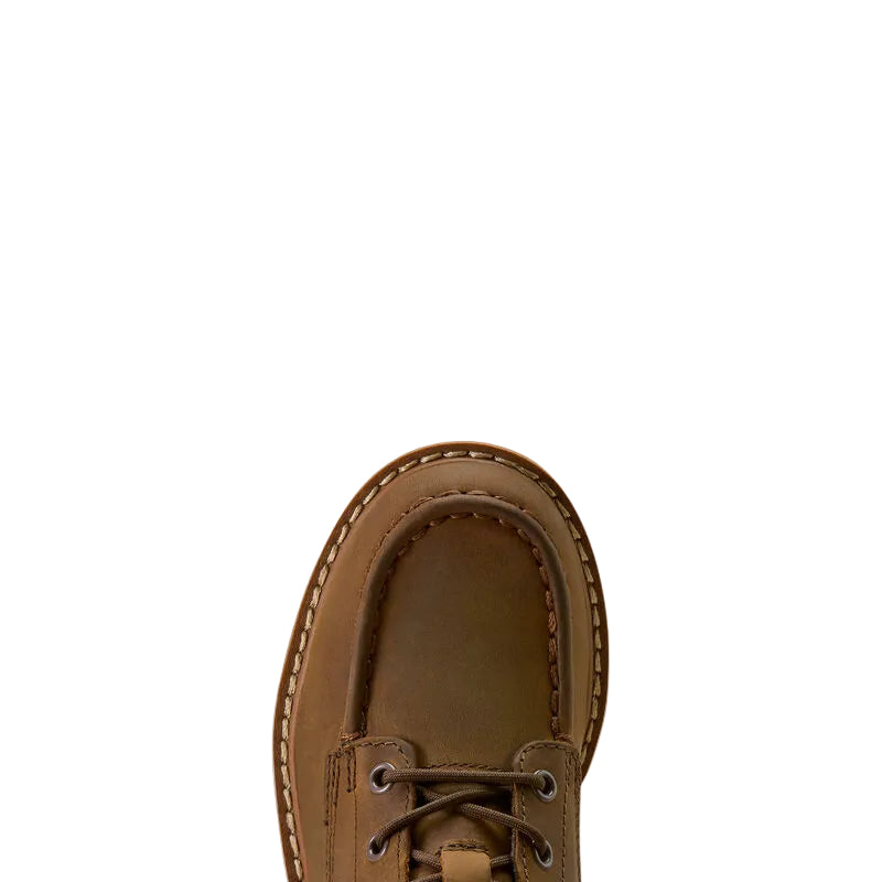 Ariat Youth Lift Lacer Moc Toe Boot - Distressed Brown