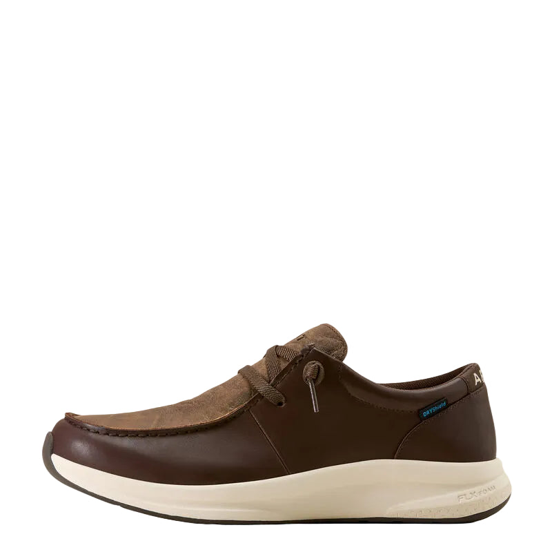 Ariat Men's Buckeye Waterproof Shoe- Mocha/Chocolate - Irvine Tack & Western Wear
