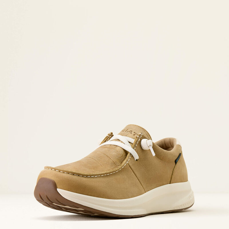 Ariat Men's Buckeye Waterproof Shoe- Light Tan