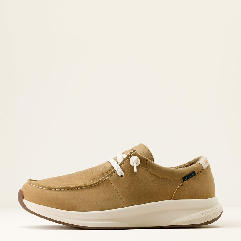 Ariat Men's Buckeye Waterproof Shoe- Light Tan