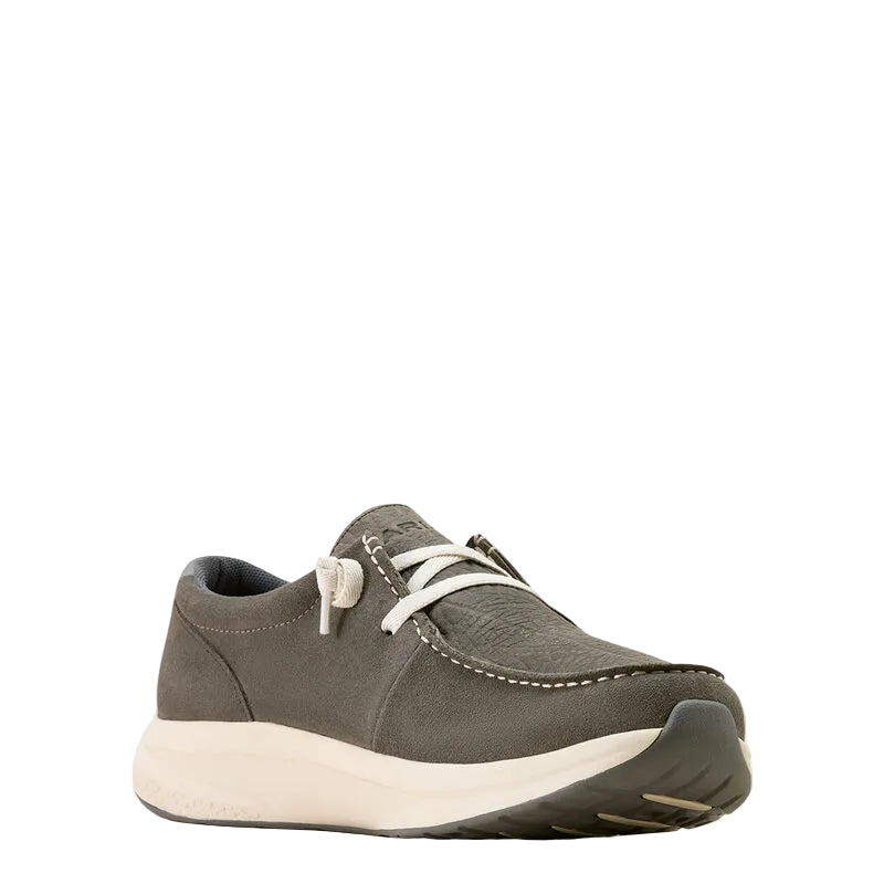 Ariat Men's Buckeye Waterproof Shoe- Java/Charcoal Elephant Print