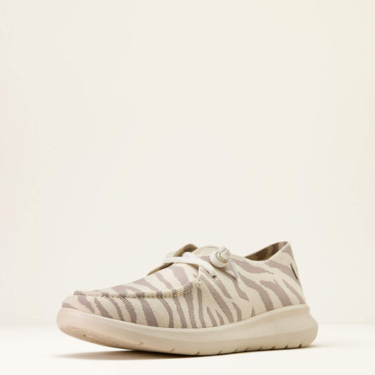 Ariat Women's Hilo Shoe- White Tiger Knit - Irvine Tack & Western Wear