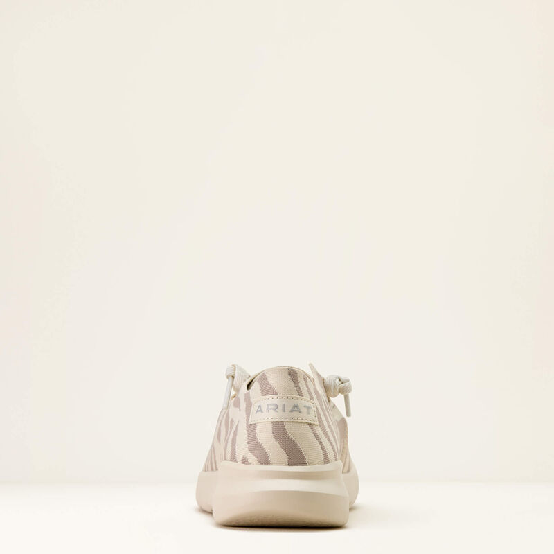 Ariat Women's Hilo Shoe- White Tiger Knit - Irvine Tack & Western Wear