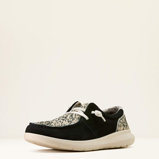 Ariat Women's Hilo Shoe- Black Suede Brindle - Irvine Tack & Western Wear