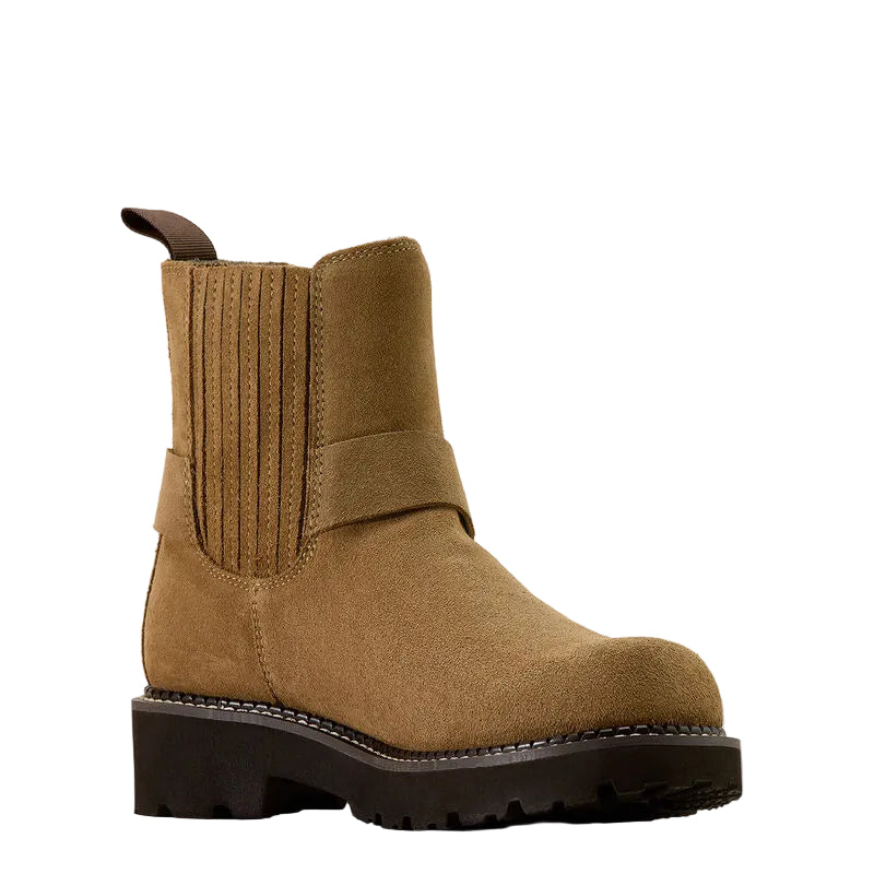 Ariat Women's Fatbaby Chelsea Harness Western Boot- Tan
