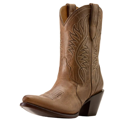 Ariat Women's Julietta J Toe Western Boot - Fawn