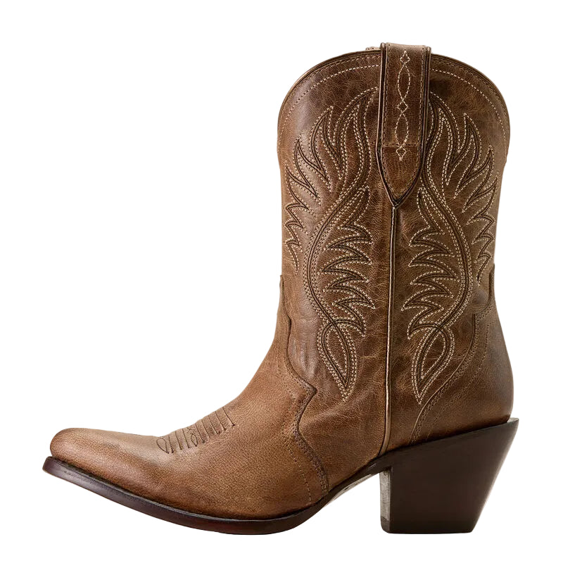 Ariat Women's Julietta J Toe Western Boot - Fawn