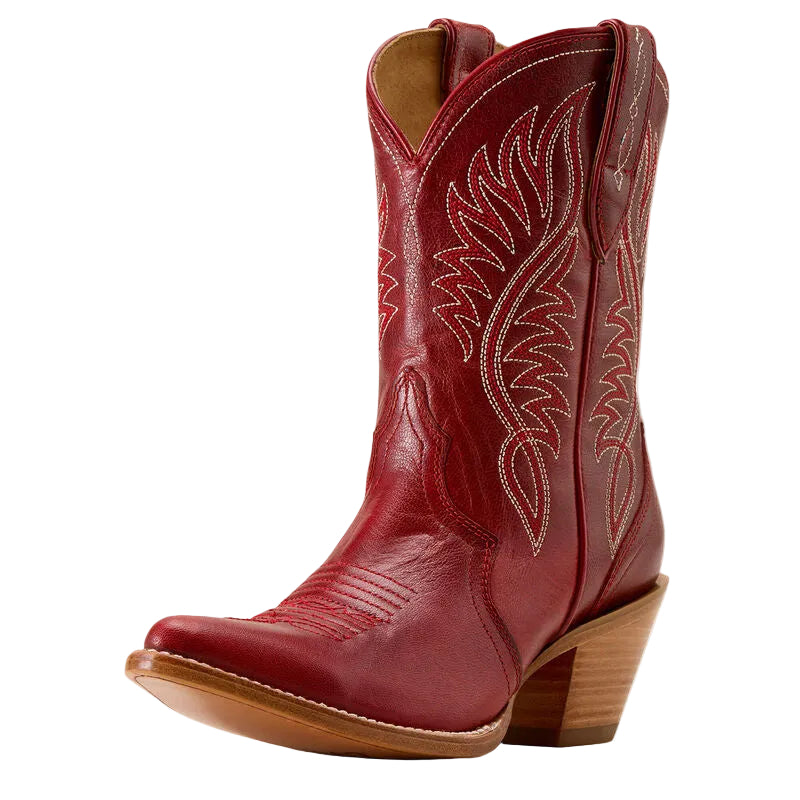 Ariat Women's Julietta J Toe Western Boot - Red Alert