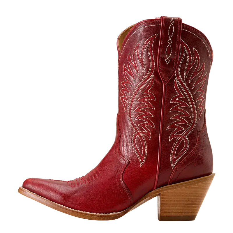 Ariat Women's Julietta J Toe Western Boot - Red Alert