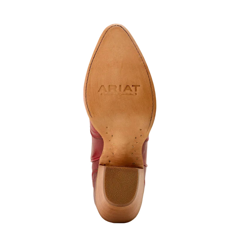 Ariat Women's Julietta J Toe Western Boot - Red Alert