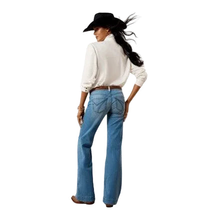 Ariat Women's Mid Rise Sherry Trouser Jeans - Glendale