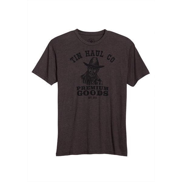 Tin Haul Apparel  Unisex Short  Sleeve Tee Shirt- Brown
