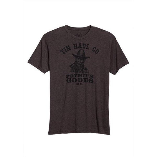 Tin Haul Apparel  Unisex Short  Sleeve Tee Shirt- Brown