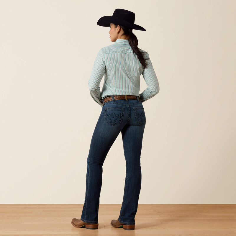 Ariat Women’s Mid Rise Luisa Boot Cut Jeans – Pasadena