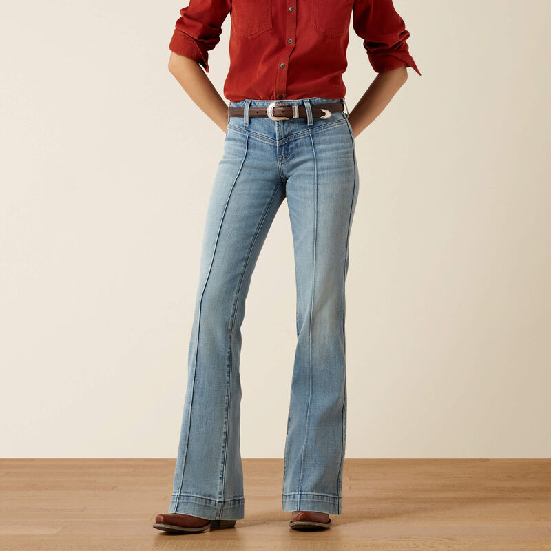 Ariat Women’s Perfect Rise Laney Slim Trouser Jeans – Monterey