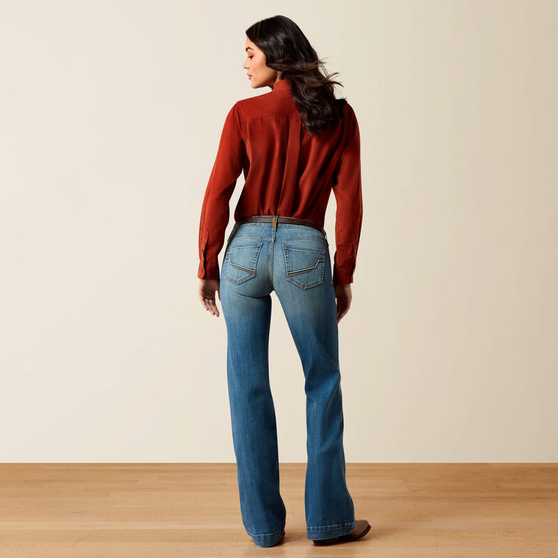 Ariat Women’s Mid Rise Fabiana Trouser Jeans – Albuquerque