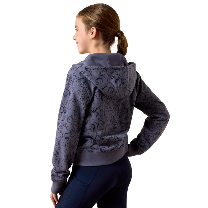 Ariat Youth Spiffy Full Zip - Grisaille Horsin&