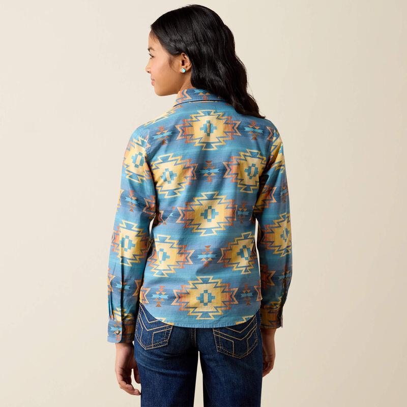 Ariat Youth Canyon Call Western Snap Shirt - Sonoma Southwest Lakeside